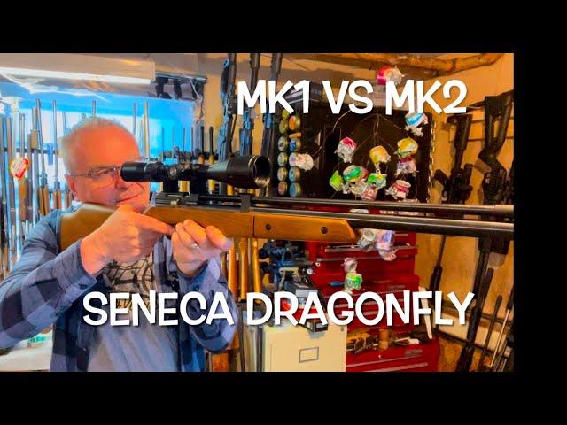 Seneca Dragonfly MK1 vs. MK2 finally have both in the collection