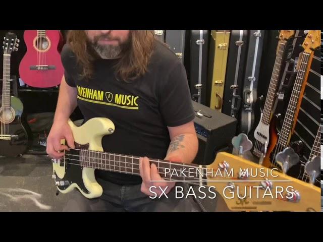 SX Bass Guitars