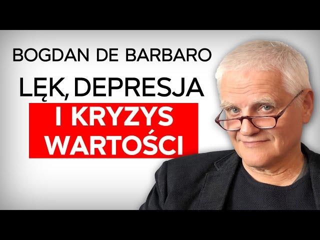 Jak radzić sobie z emocjami? Jak pokonać depresję? prof. Bogdan de Barbaro [Expert w RR]