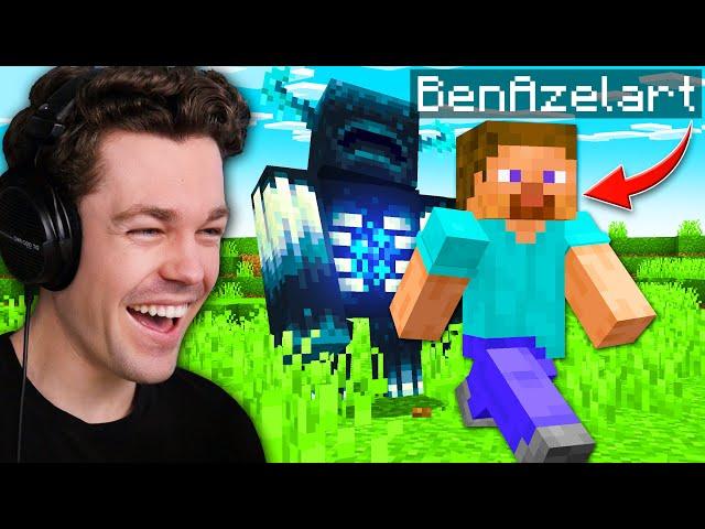 I Taught BEN AZELART How To Play Minecraft!