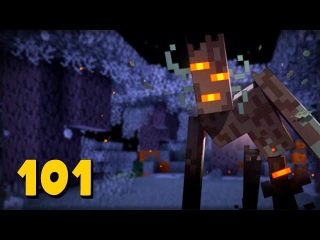 PASSAMOS UMA NOITE no JARDIM PÁLIDO no MINECRAFT - Survival da Craftjujuba 101
