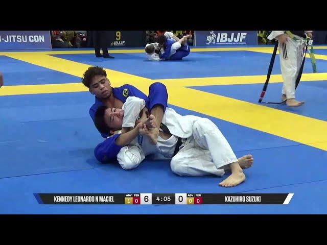 Kennedy Maciel vs Kazuhiro Suzuki | 2025 European Jiu Jitsu IBJJF Championship