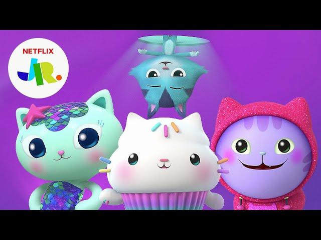 Cat of the Day Song Compilation PART 1  Gabby's Dollhouse | Netflix Jr