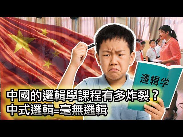 【中國竟然也有邏輯學課！但內容太過震撼】在中國如何培養孩子的邏輯思維能力？簡直難如登天！