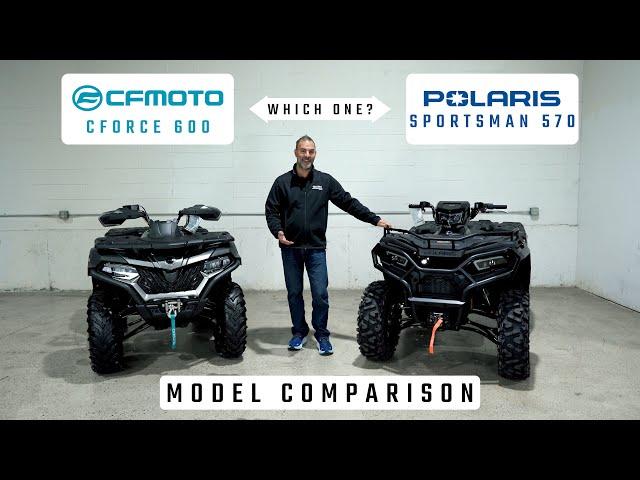 ATV Comparison - CFMoto Cforce 600 VS Polaris Sportsman 570