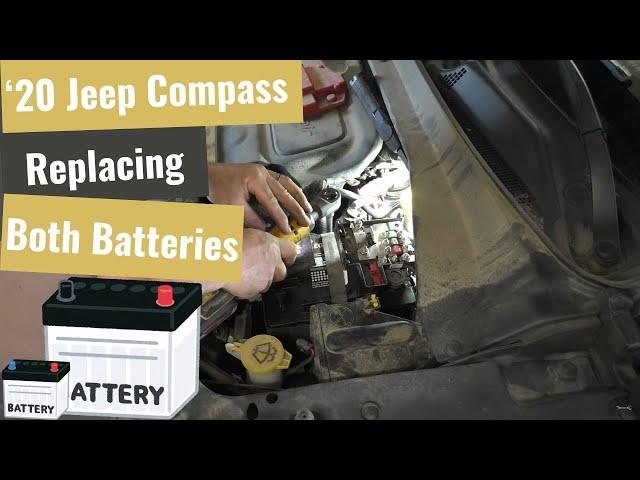 You Said You'd Watch Anything - Jeep Compass Both Batteries Swap Out