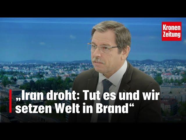 Gegenangriff Israels: „Iran droht: Tut es und wir setzen Welt in Brand“ | krone.tv NACHGEFRAGT