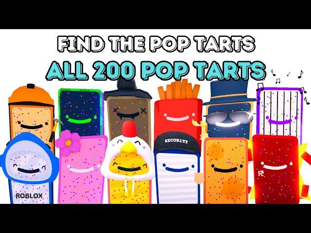 How To Find All 200 Tarts in Find The Pop Tarts (200) | Roblox