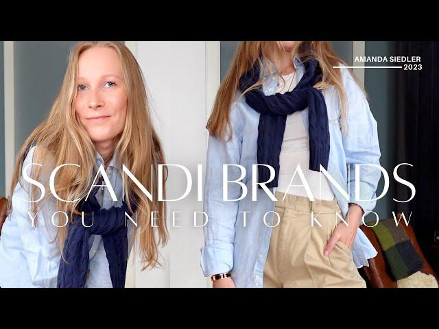 Scandinavian Clothing Brands You Need to Know - From a Swedish Perspective | Amanda Siedler 