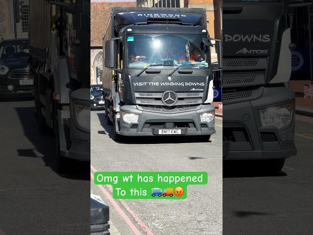 OMG! Engine Trouble for This Mercedes-Benz Truck | ️ | #mercedestruck #enginefailure #breakdown