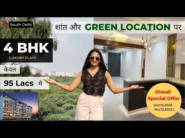 Book Luxury 4 BHK Flats in Chattarpur near Metro | Builder floors in Chattarpur | Bhavishya Nirman