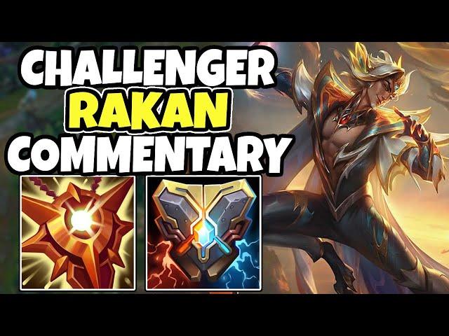 Challenger support shows you how to play rakan .... kinda - 14.18 League of Legends