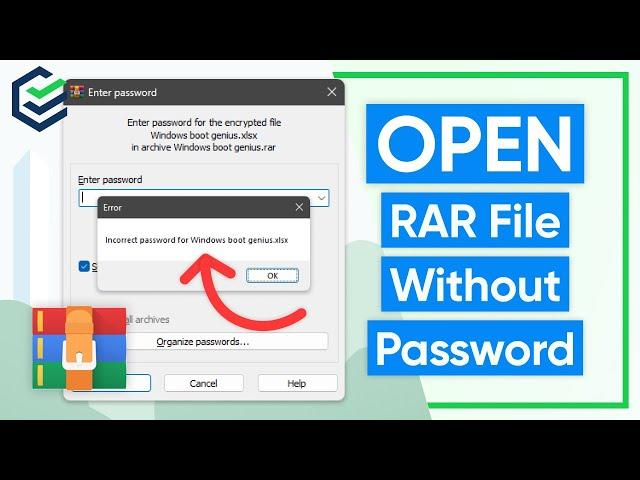 [2024] How to Open RAR File without Password in 2 Ways | WinRAR Password Unlocker