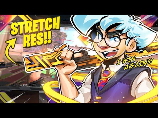 TENZ SHOWS PROS HOW HE REALLY PLAYS WITH STRETCHED !!!