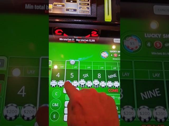 @Dr.Options Roll #84 "2,500.00 MAX BET CHALLENGE"  #Gambling #Dice #Casino #Craps #Game #Gaming