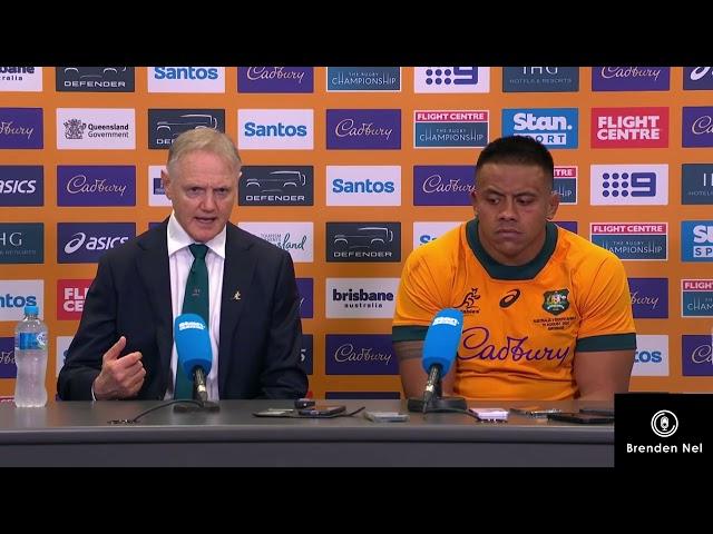 WALLABIES:  "The Boks didn't give us oxygen" -  coach Joe Schmidt