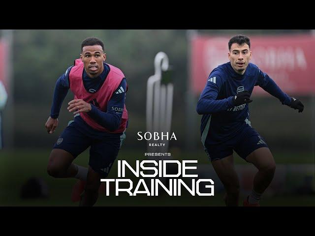 LIMBERING UP FOR LIVERPOOL! | INSIDE TRAINING | The Gunners prepare for Premier League clash in N5