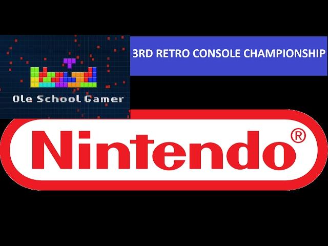 OLESCHOOL GAMERS - Retro Gaming Tournament #3 (NES and SNES)