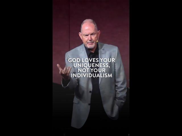 God Loves Your Uniqueness, Not Your Individualism #shorts