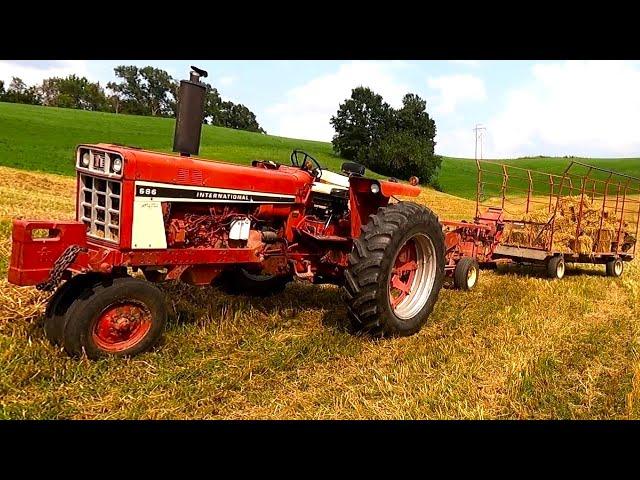 Baling Straw and Breaking Down!