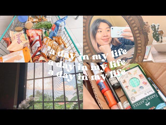 A day in my life (grocery shopping, unboxing & cooking) 