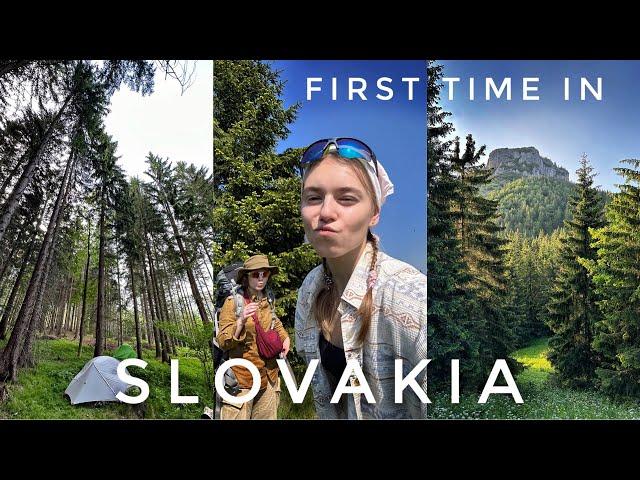 3 days hiking in Slovakia with friends. Mala Fatra | VLOG