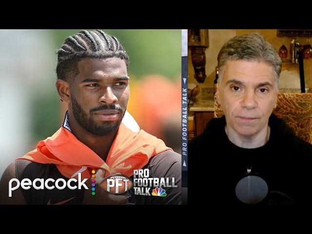 Shedeur Sanders' speeding ticket adds more pressure to young QB | Pro Football Talk | NFL on NBC