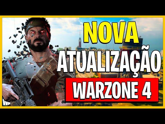 NOVA ATUALIZAÇÃO WARZONE 4 SEASON 1