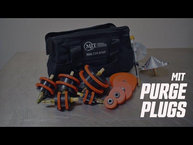 MIT Purge Plugs & Kits | Purging Sanitary Tubing