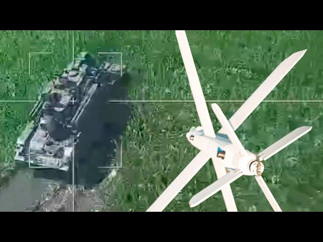 Impact of the Lancet-51 drone on the Tunguska air defense system of Ukraine