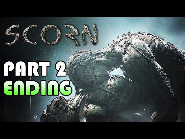 SCORN Gameplay Part 2 - ACT 4, 5 & 6 ENDING - LIVE