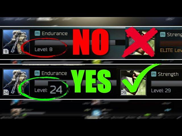 FIX Your ENDURANCE! With ONE Simple Step | Skills Leveling Guide - Tarkov 0.13