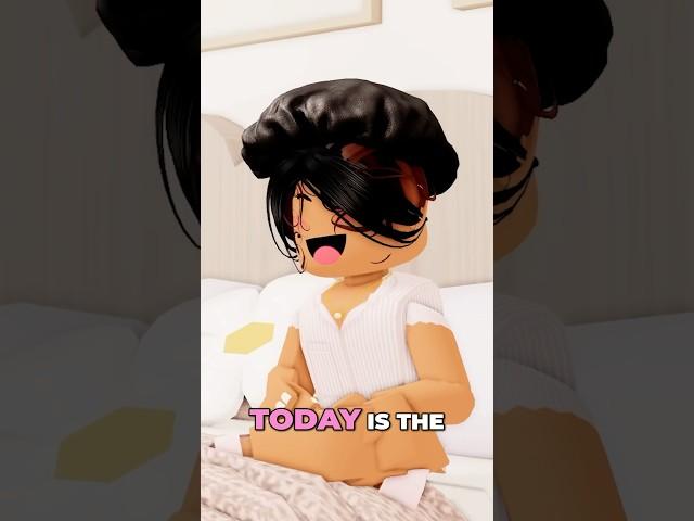 Waking up early to get ready for the LAST DAY of school! ️ #berryave #berryavenue #roblox