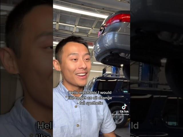 COMMON OIL CHANGE SCAM!