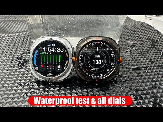 Vwar Watch 7 Ultra Waterproof Test- Best Galaxy Watch Ultra Copy?