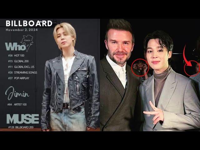 In the midst of his military service! BTS' Jimin still dominates Billboard and Spotify with 'Who'!