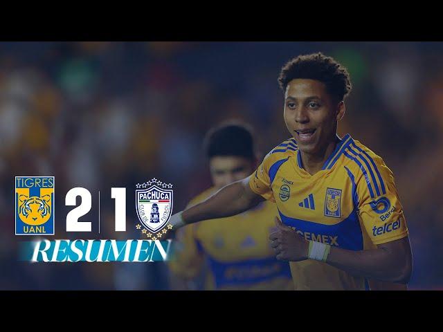 TIGRES 2-1 PACHUCA J14 | OZZIEL le da la VICTORIA a los INCOMPARABLES