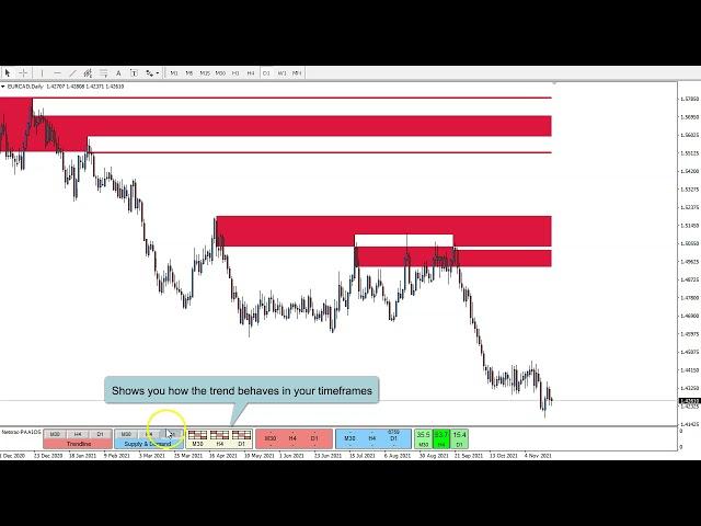 Netsrac PAAIOS - A quick overview of the supply and demand indicator (and more)