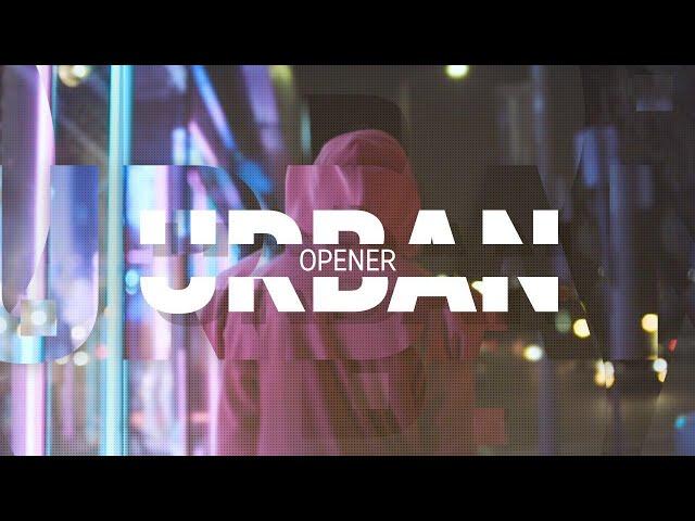 Free After Effects Template - Urban Opener