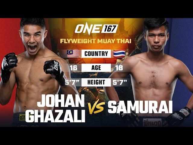 Muay Thai Firefight  Johan Ghazali vs. Samurai | Full Fight