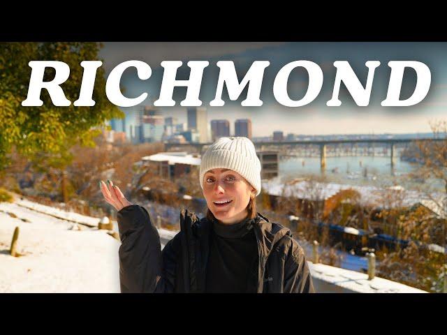 Winter in Richmond, Virginia is NOT What I Expected...