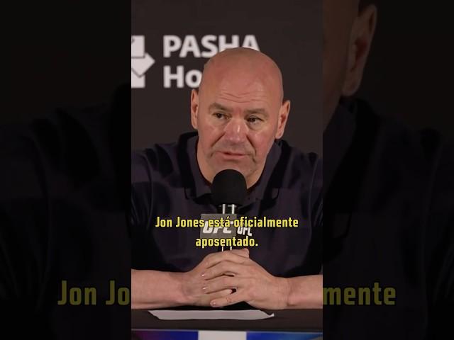 Dana White announces that Jon Jones has retired and Tom Aspinall is UFC heavyweight champion! #sh...