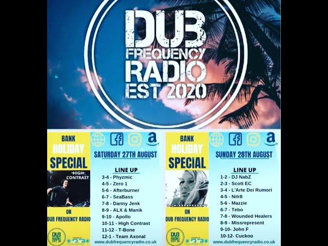 DJ Missrepresent - Dub Frequency Radio Mix Aug 2022