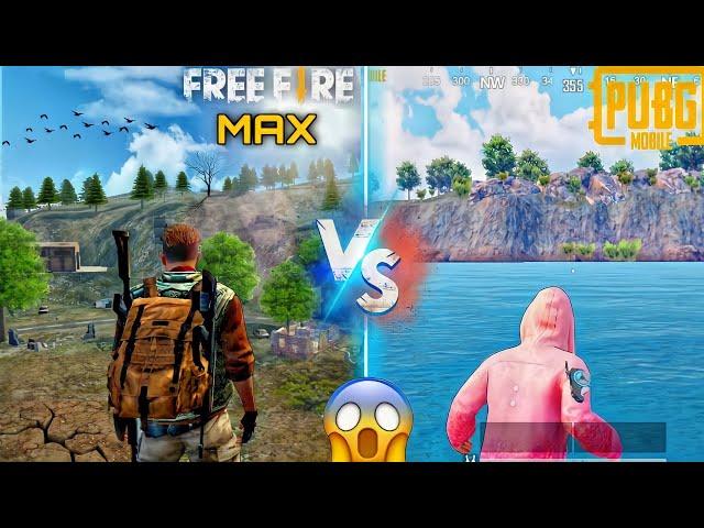 THE REAL DIFFERENCE Between FREE FIRE MAX and PUBG MOBILE for Mobile Gamers