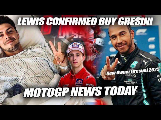 EVERYONE SHOCKED CEO F1 CONFIRMED Hamilton Buy GRESINI Team, Di Giannantonio Fracture Surgery