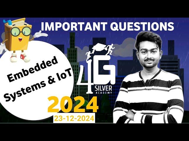 CS3691 Embedded Systems and IoT Important Questions in Tamil | 23rd December 2024