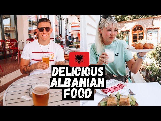 TIRANA Food Tour | We Tried The BEST ALBANIAN  Food!