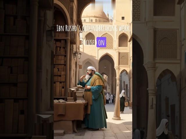 "Bridging Worlds: The Inspiring Journey of Ibn Rushd" #shorts #shortvideo #aif #AIF Shorts
