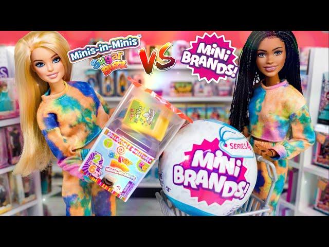 Mini Brands VS Sugar Buzz | Toy Mini Brands versus Super Impulse Micro Figures