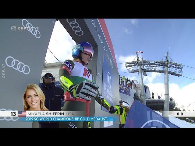 Alpiner Ski-Weltcup | Super-G | Bansko | 1. Platz | Mikaela SHIFFRIN | 2020 (Damen)